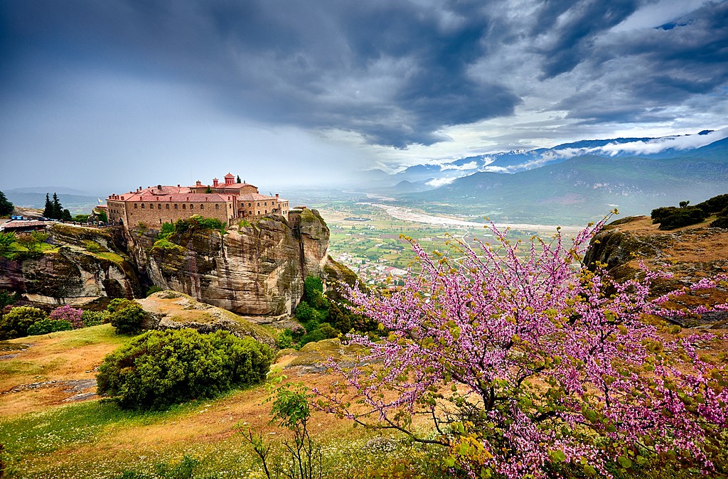 The Monastery on a clifftop