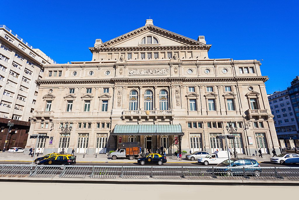 The Teatro Colón opera house
