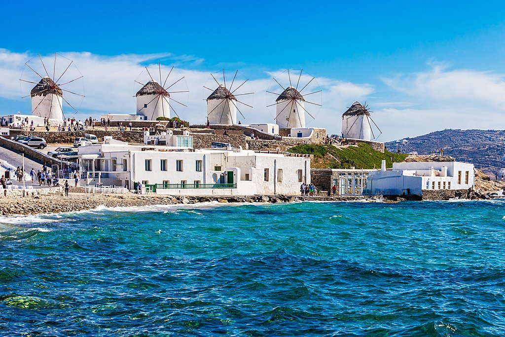 The Hilltop Windmills of Mykonos