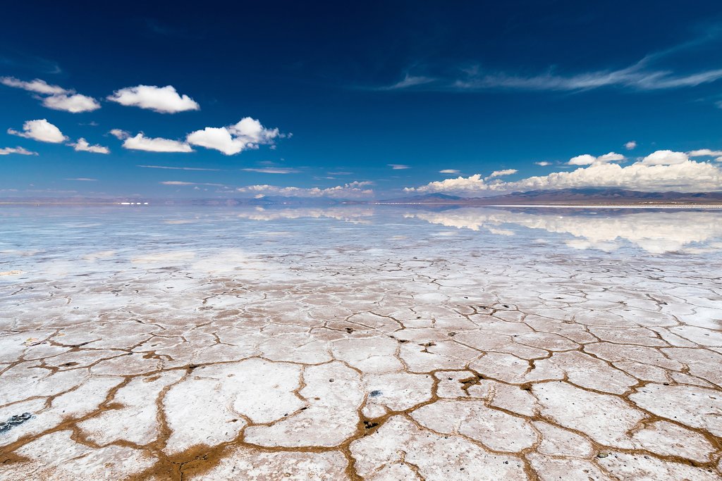 The salt flats of northern Argentina