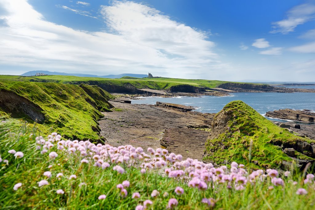 The scenic headlands of Mullaghmore.