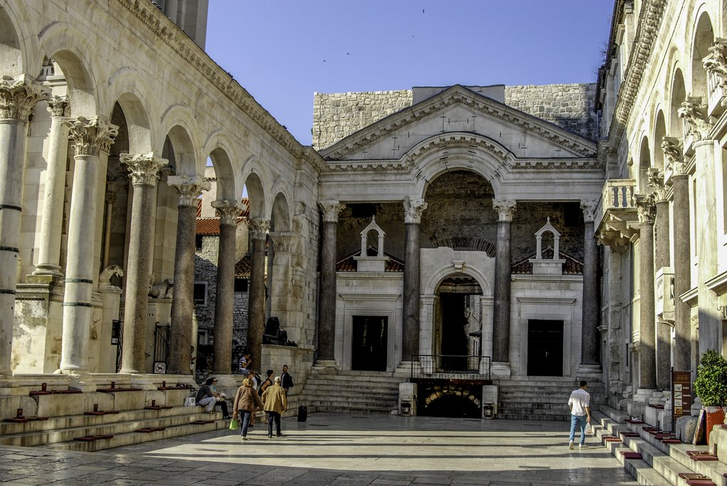 Peristil- Diocletian palace