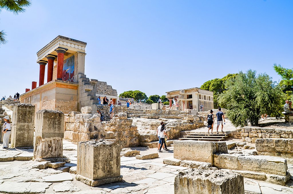 Ruins of the Palaces in Heraklion