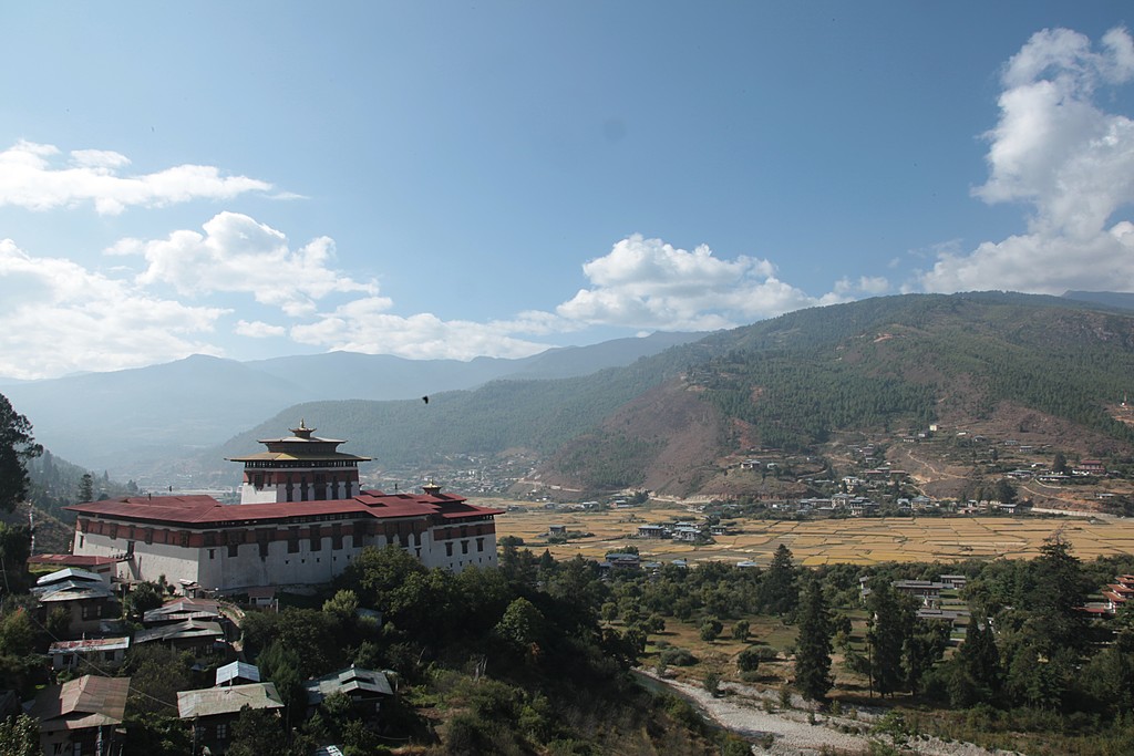View of Paro