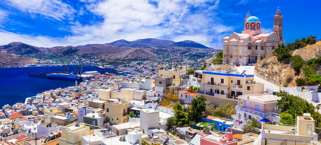 The Stunning Hillside Town of Ano Syros