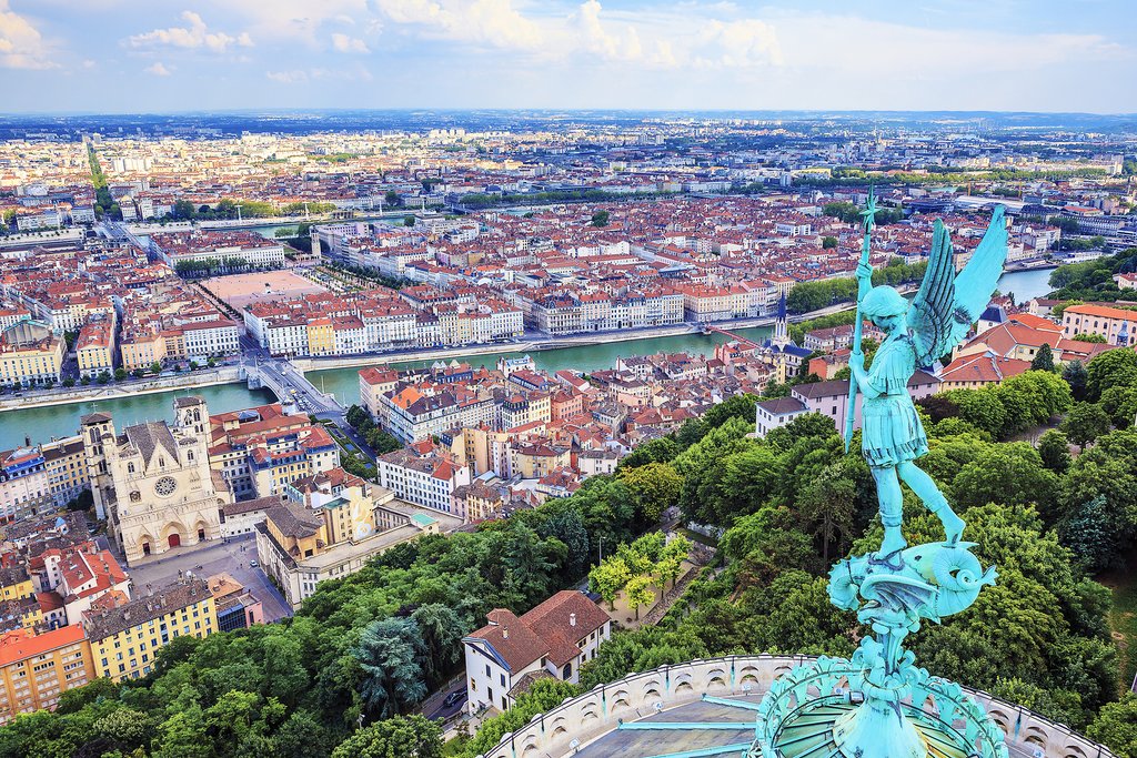 Notre Dame de Fourvière, Lyon, France