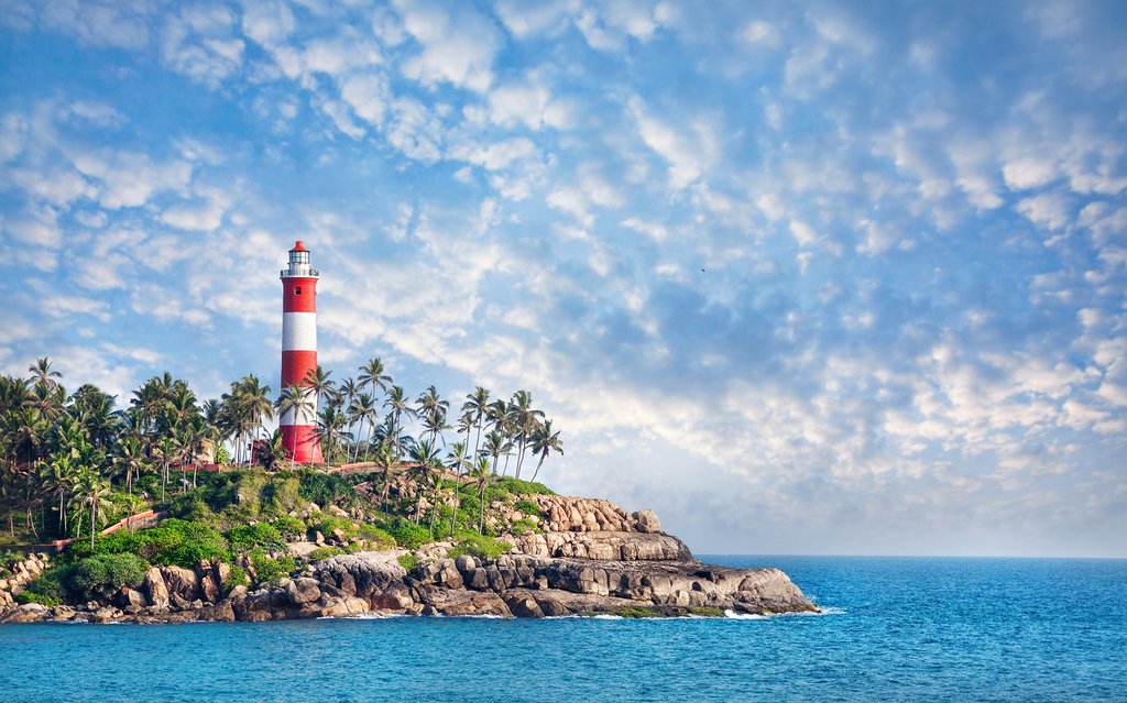 Vizhinjam Lighthouse in Kovolam