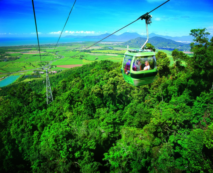 Ride the Skyrail Rainforest Cableway