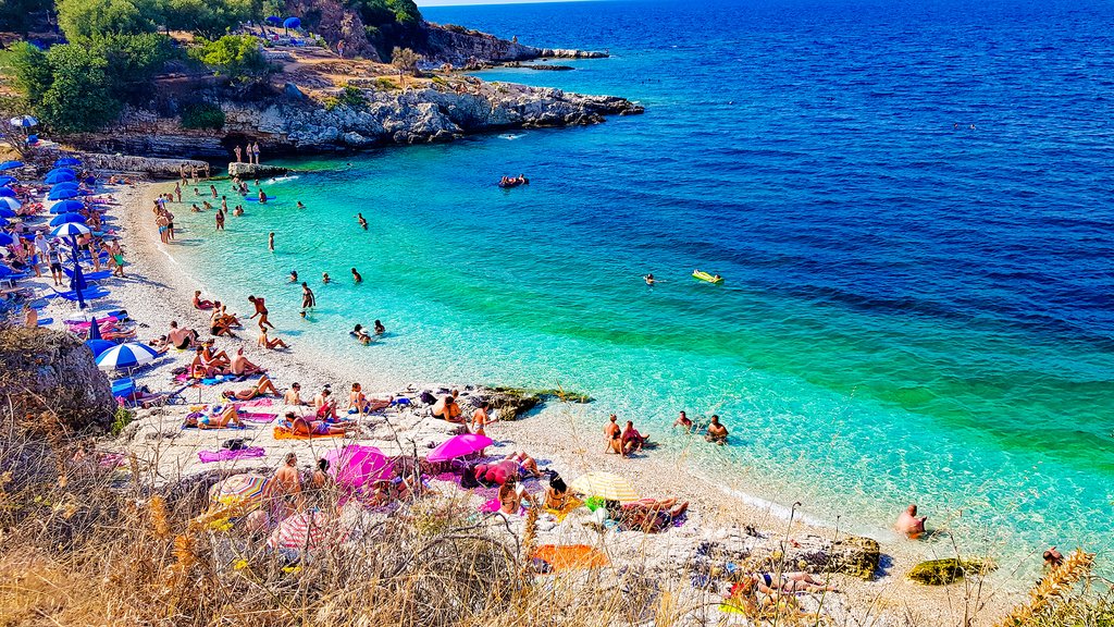Colorful Beaches of Greece