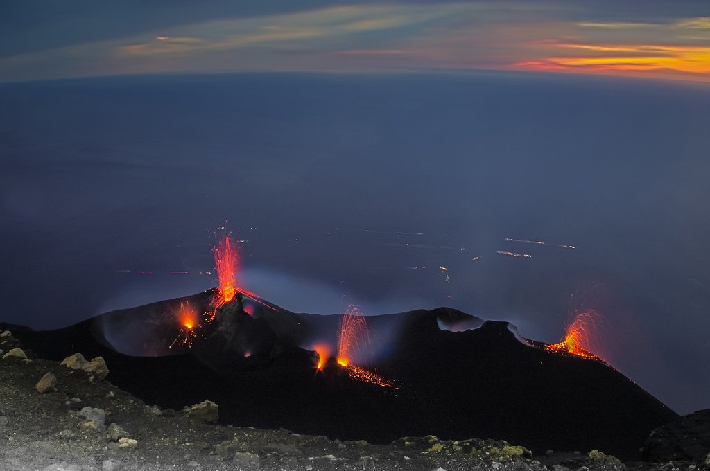 Italy - Sicily - Stromboli - Constant volcano activity