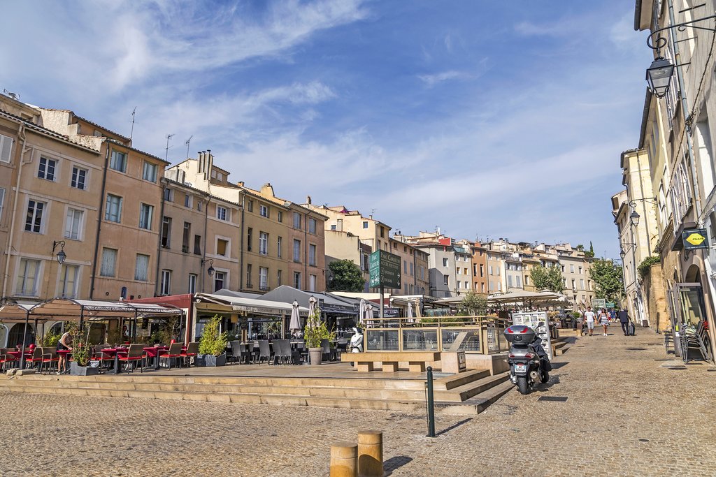 France - Aix-en-Provence - Market