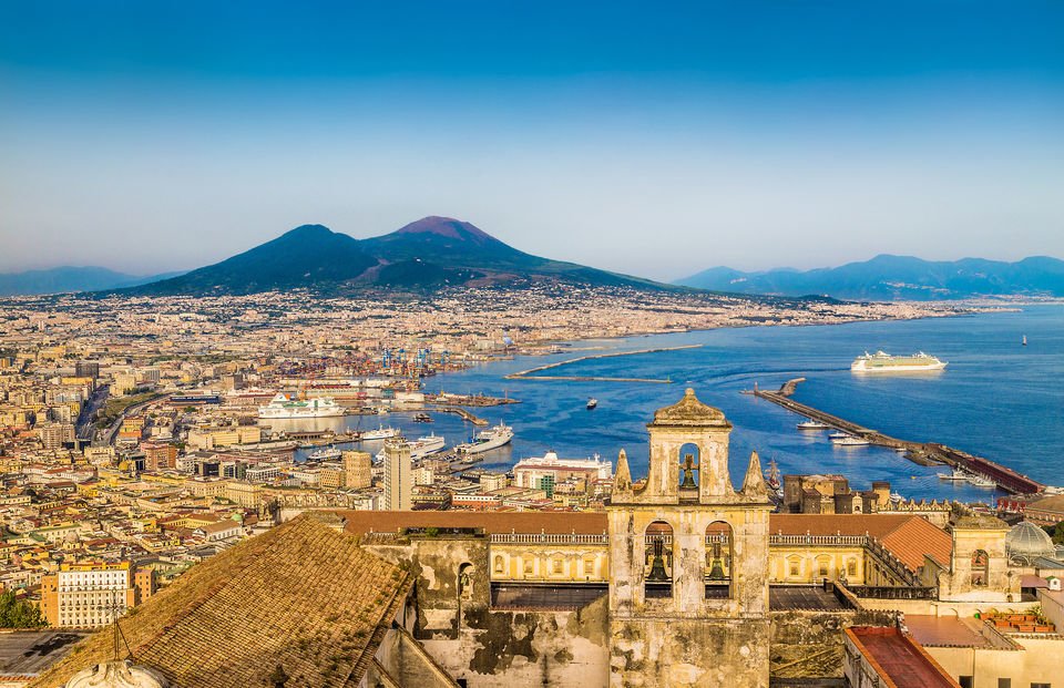 Naples and Vesuvius