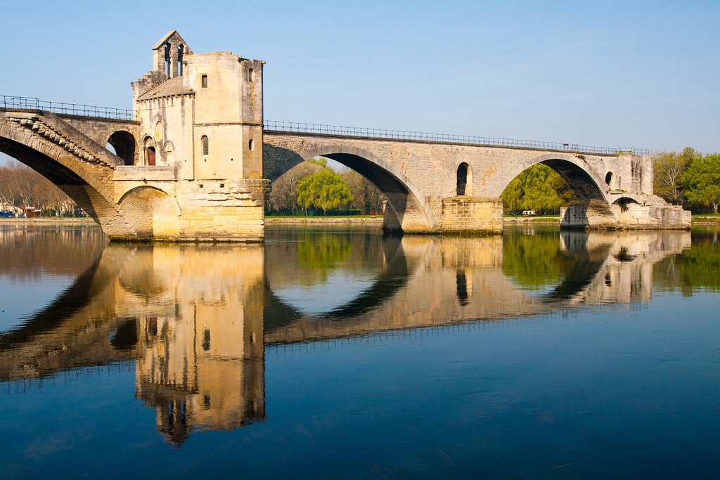 Pont d'Avignon in Avignon, France
