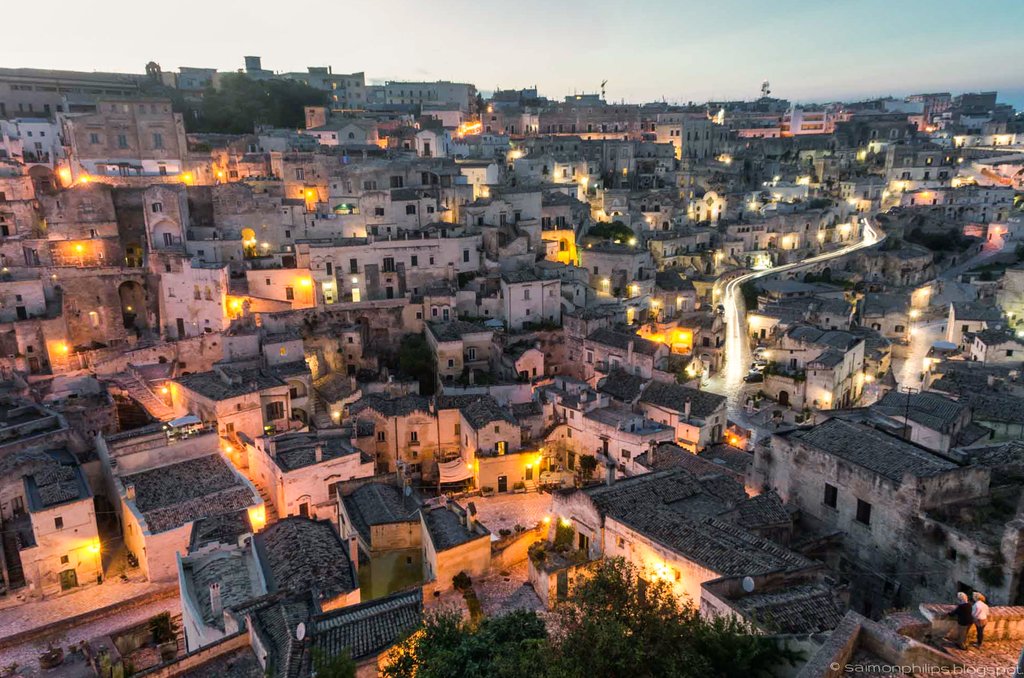 Matera by night