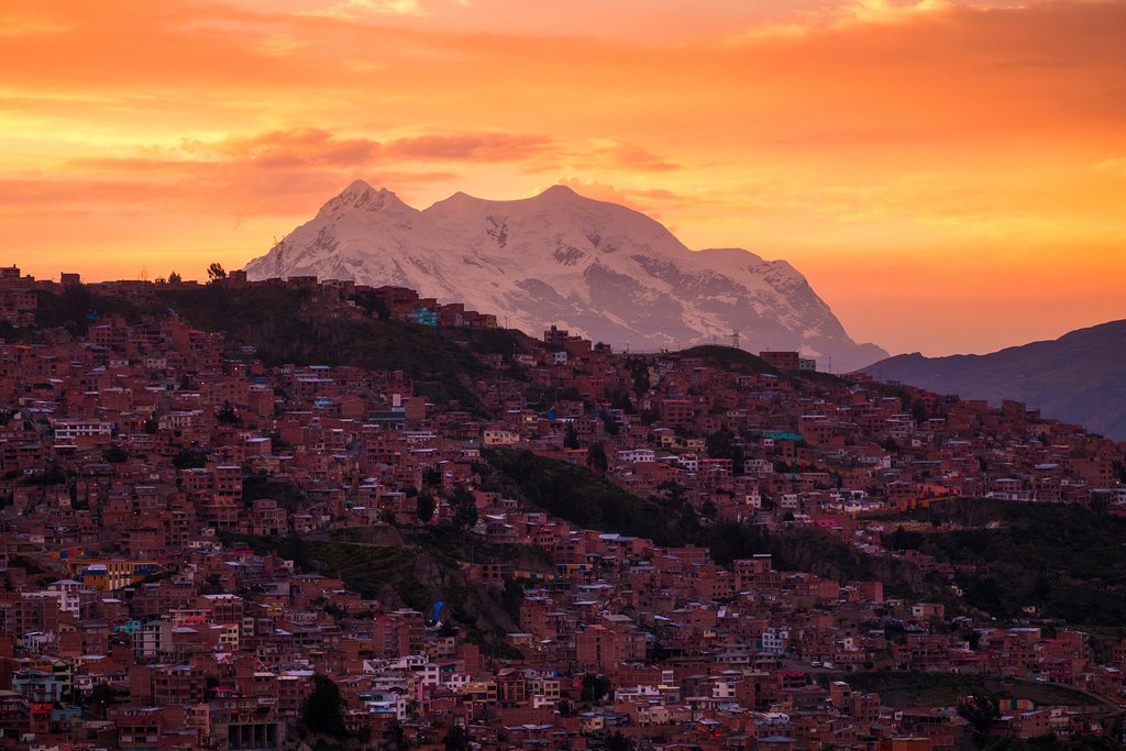 Sunrise in La Paz
