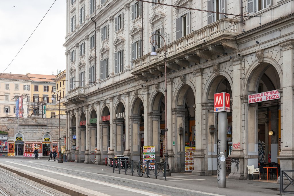 Main train station in Rome