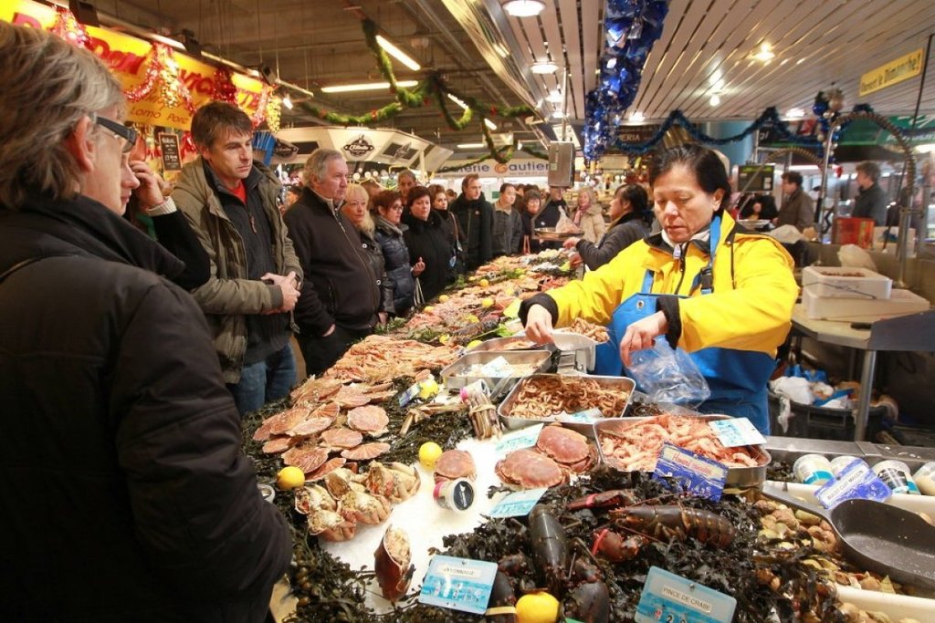 Capucin's market in Bordeaux