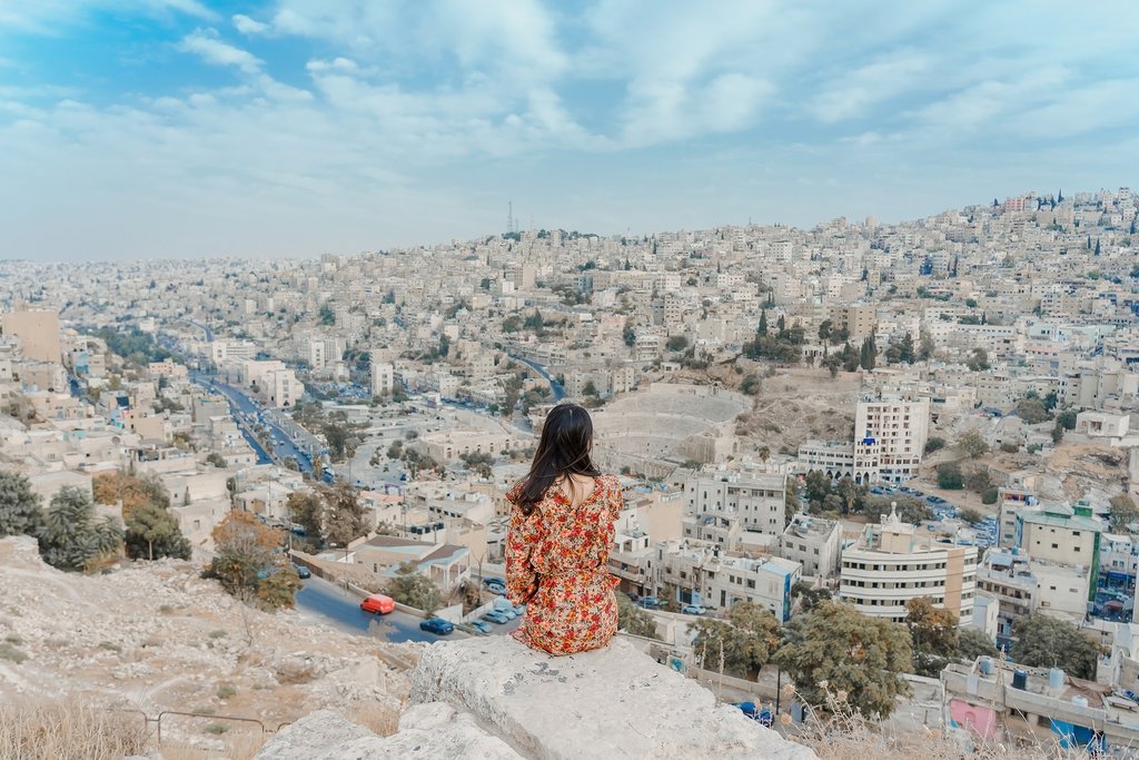 The view from Amman Citadel