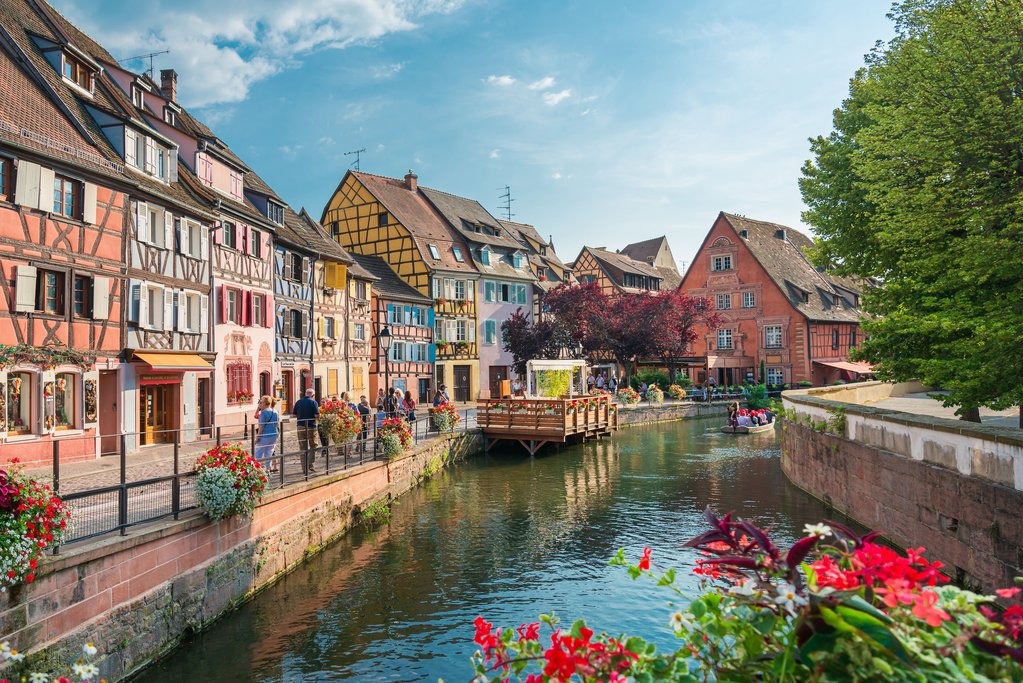 Traditional houses in La Petite France, Strasbourg