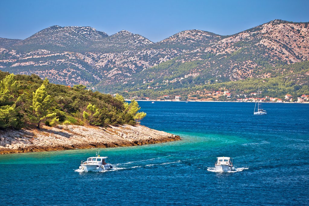 Exploring the Korčula Archipelago