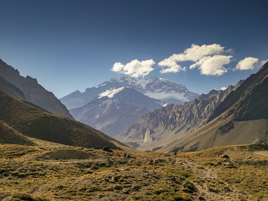 Enjoy the beautiful Andes Mountain Range