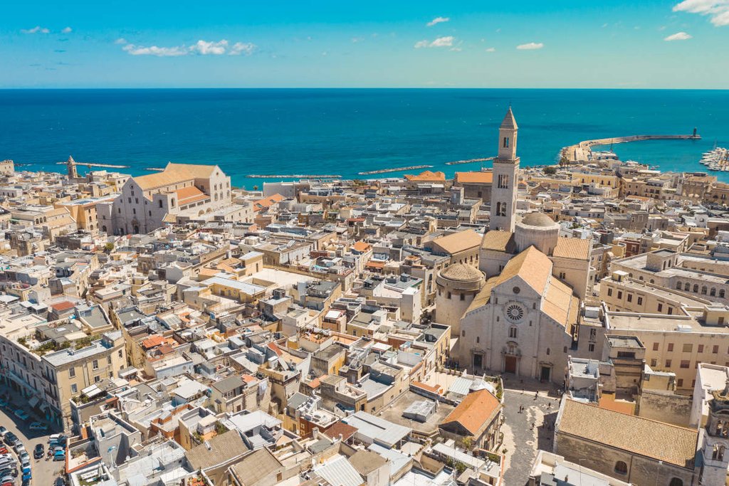 Aerial View of Bari