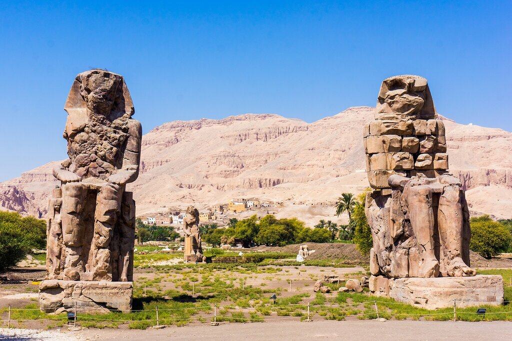 The Colossi of Memnon