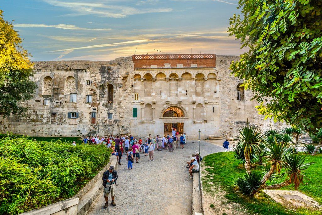 Golden Gate, entrance to Diocletian's Palace