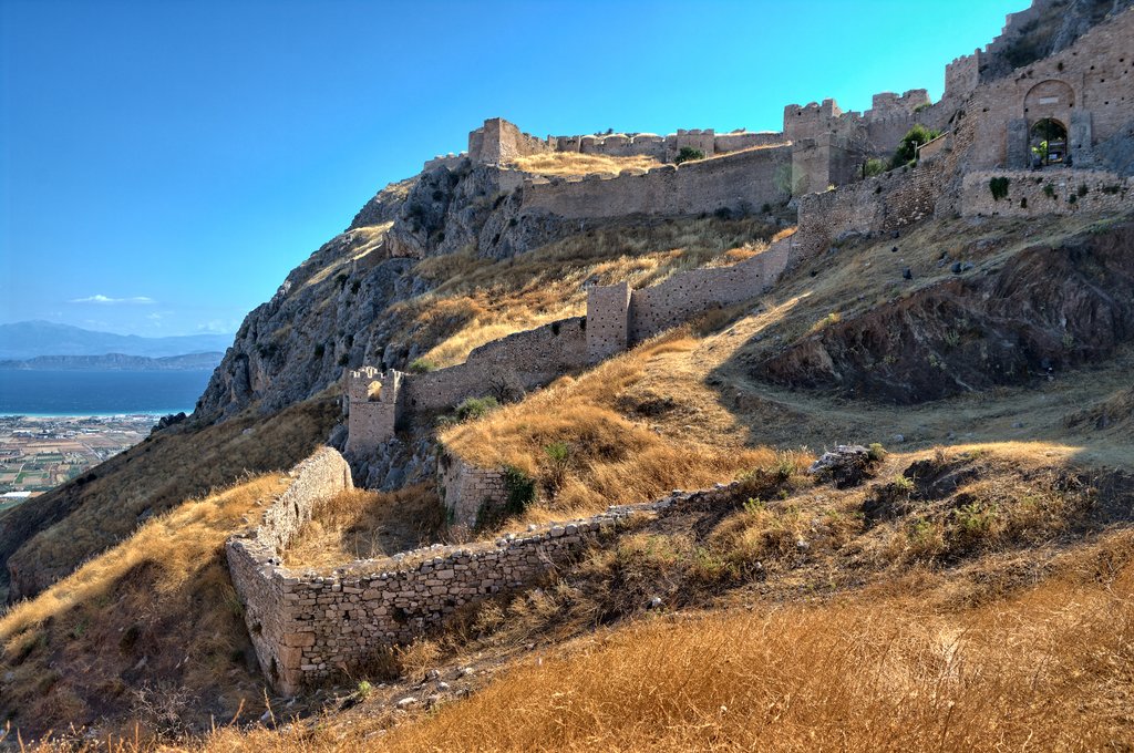 Acrocorinth aerial views