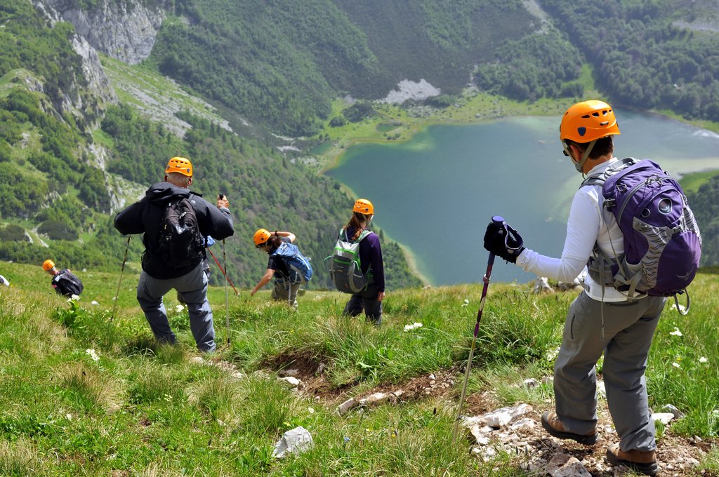 Hiking to Trnovacko Lake