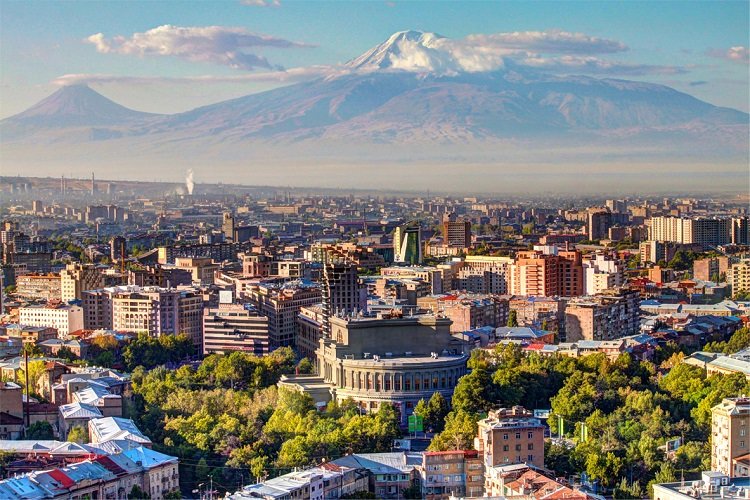 View over Yerevan