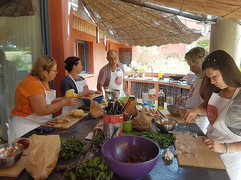 Cooking in the countryside of Provence 