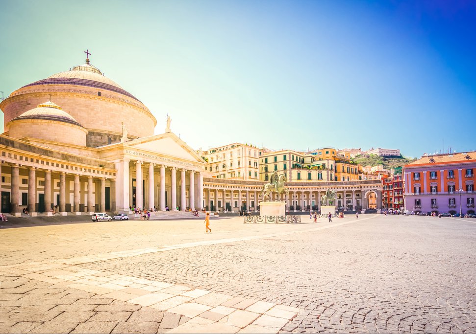 Piazza del Plebiscito, Naples' main square