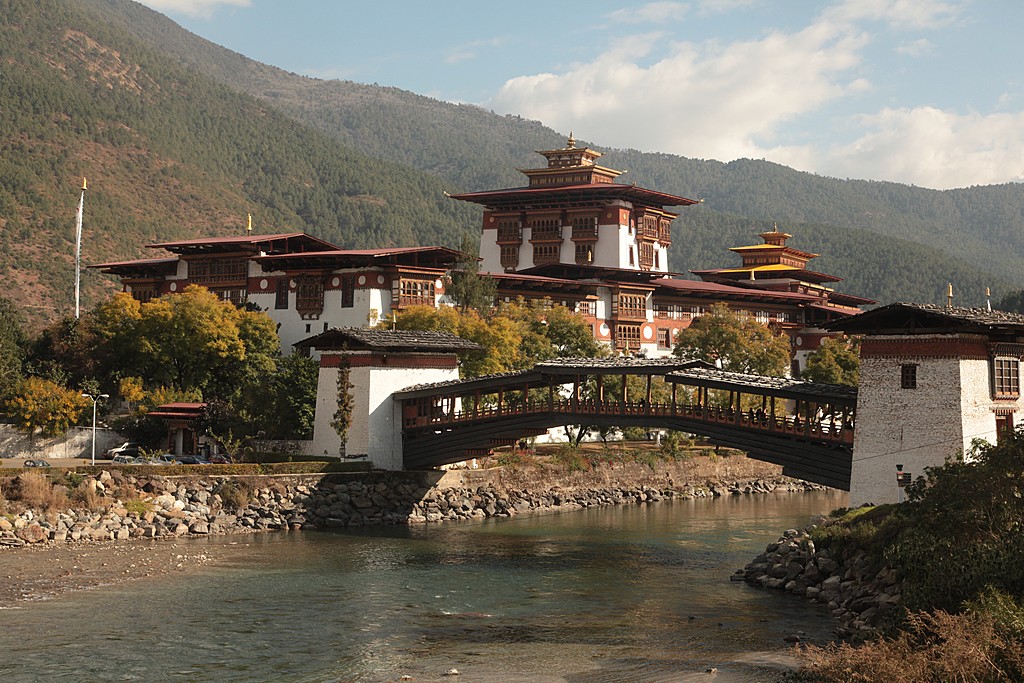 Beautiful Punakha Dzong