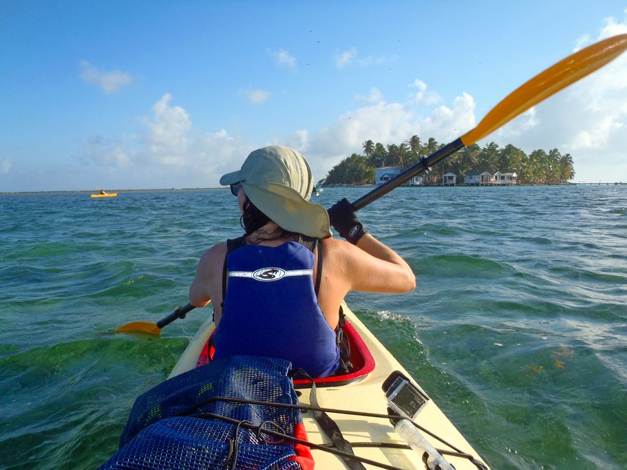Sea Kayaking the Southwater Caye Marine Reserve