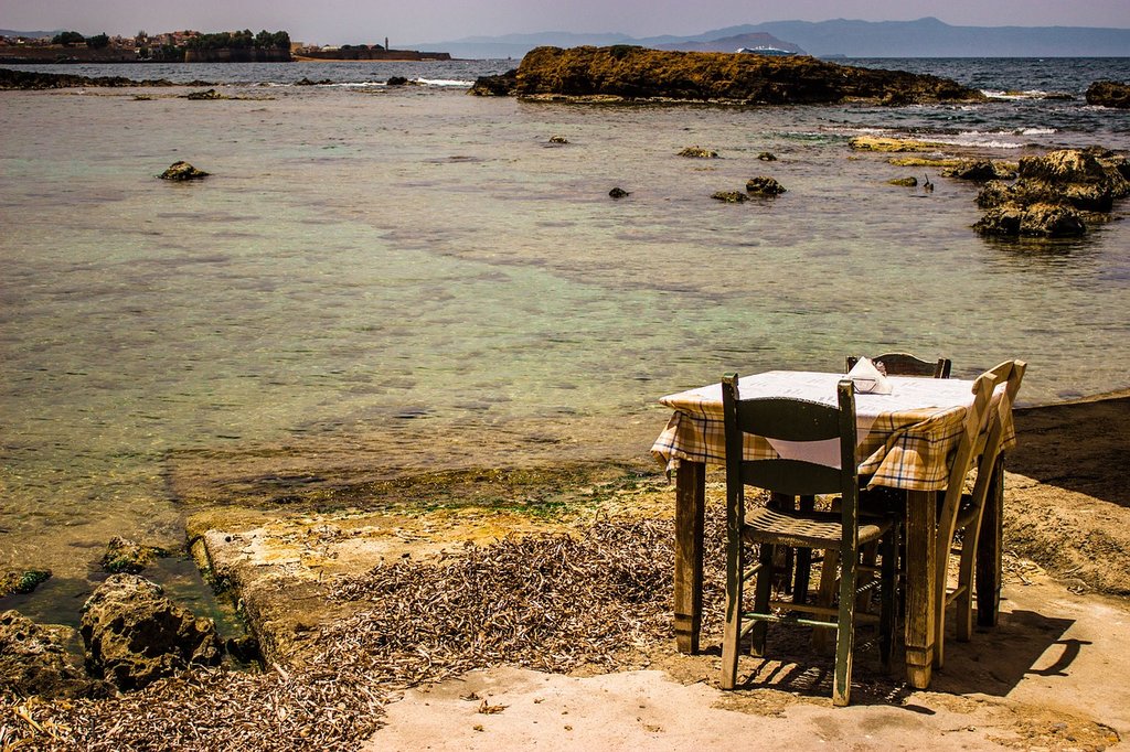 Perfect lunchtime surrounding