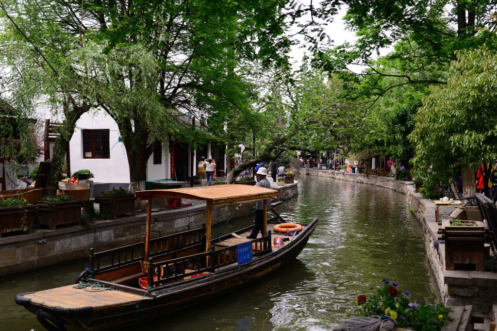 Zhujiajiao is a 1,700-year-old water town