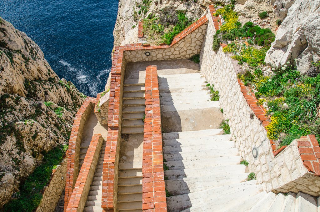 Stairs to the Caves of Neptune