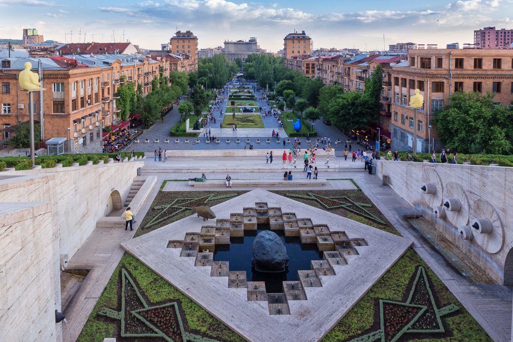Streets and Gardens of Yerevan