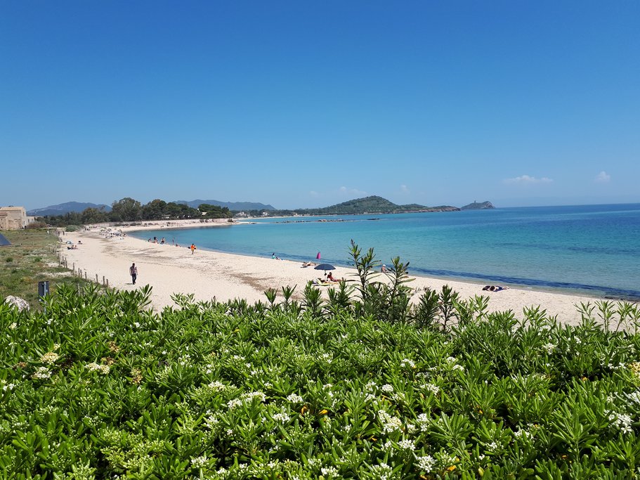 Nora's sandy beach