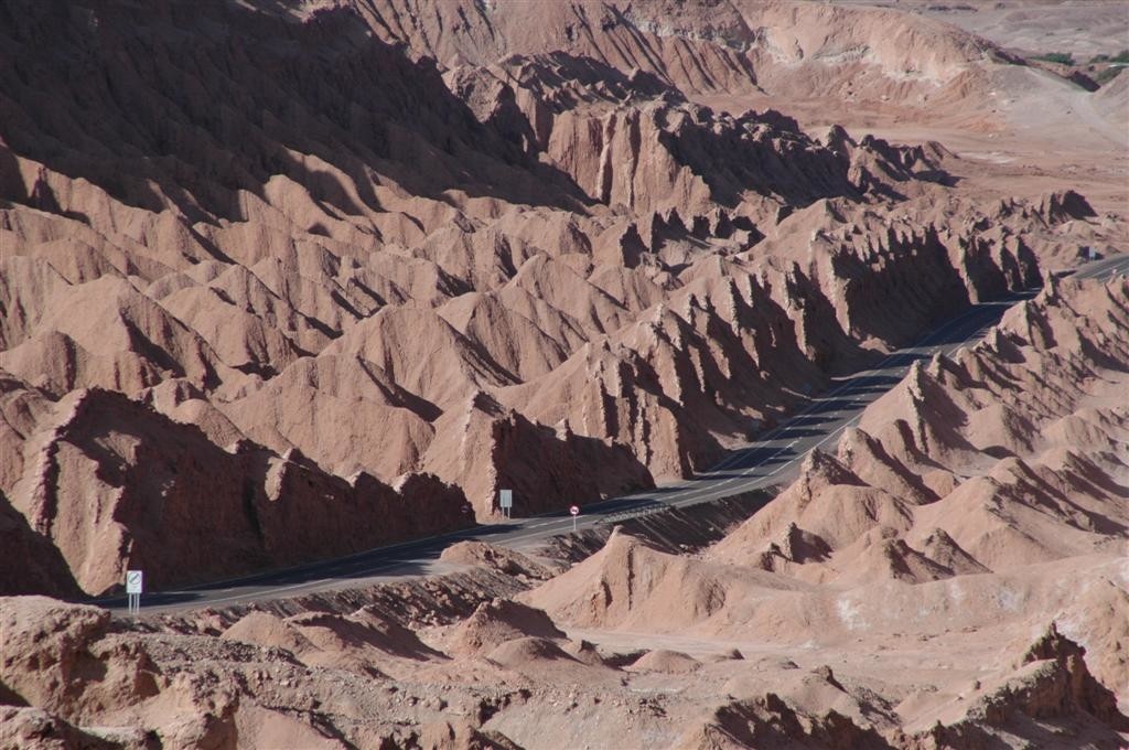 Rock formations in the Valley of Death