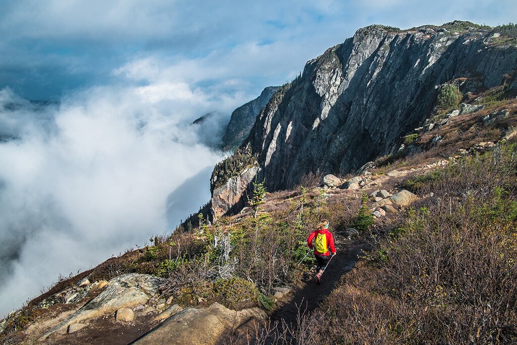 Hiking in Parc National des Hautes-Gorges-de-la-Rivière-Malbaie