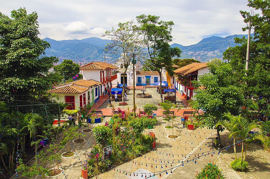 Consider a trip to Pueblito Paisa, reproduction of a traditional town in Medellín