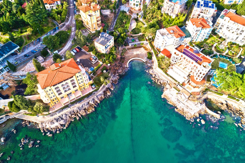 Seaside Walkway Through Opatija