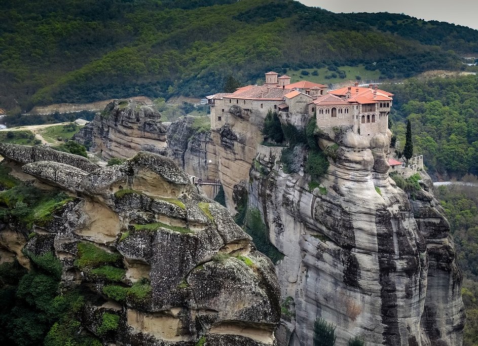 Monastries on the clifftop