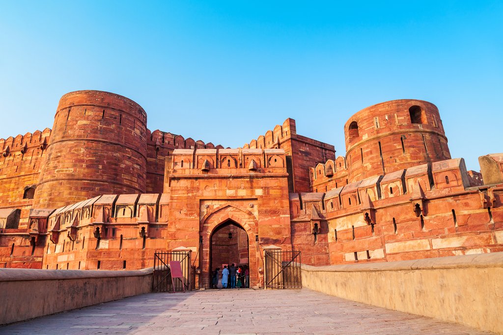 Entrance to Agra Fort