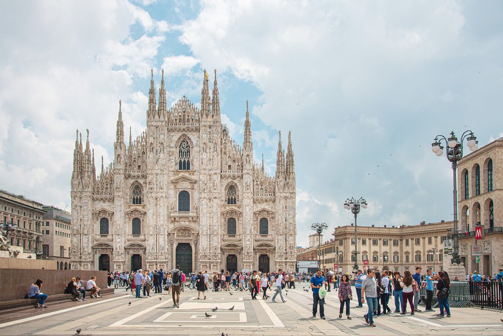 The Duomo cathedral, Milan