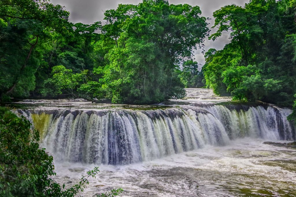 Las Conchas waterfalls