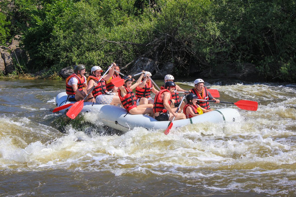 Go whitewater rafting on the Pacuare River