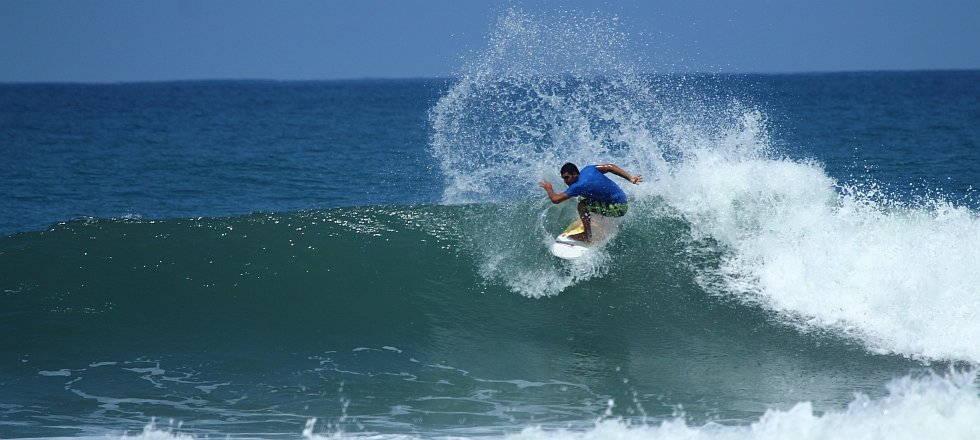 There's more surfing opportunities south of Tamarindo